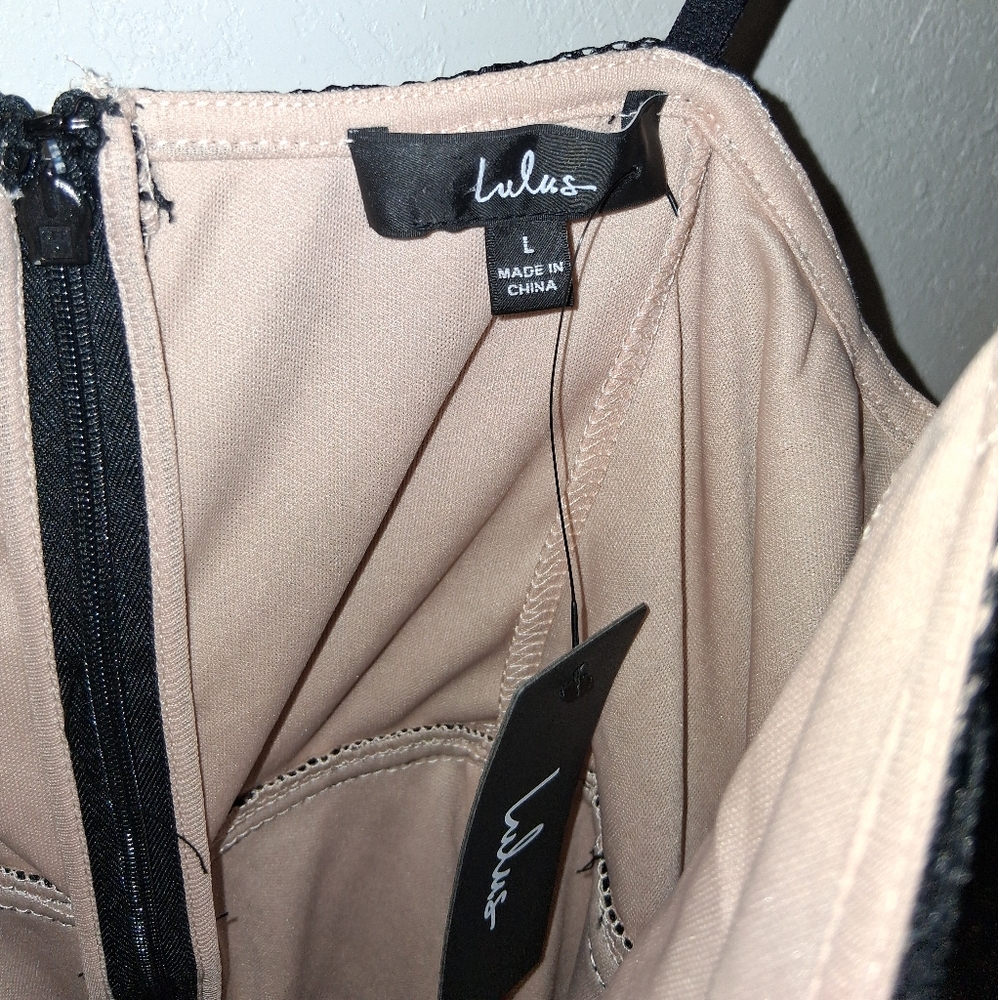 NWT LULU'S Swest Little Number Lace Mini Dress - Picture 6 of 8